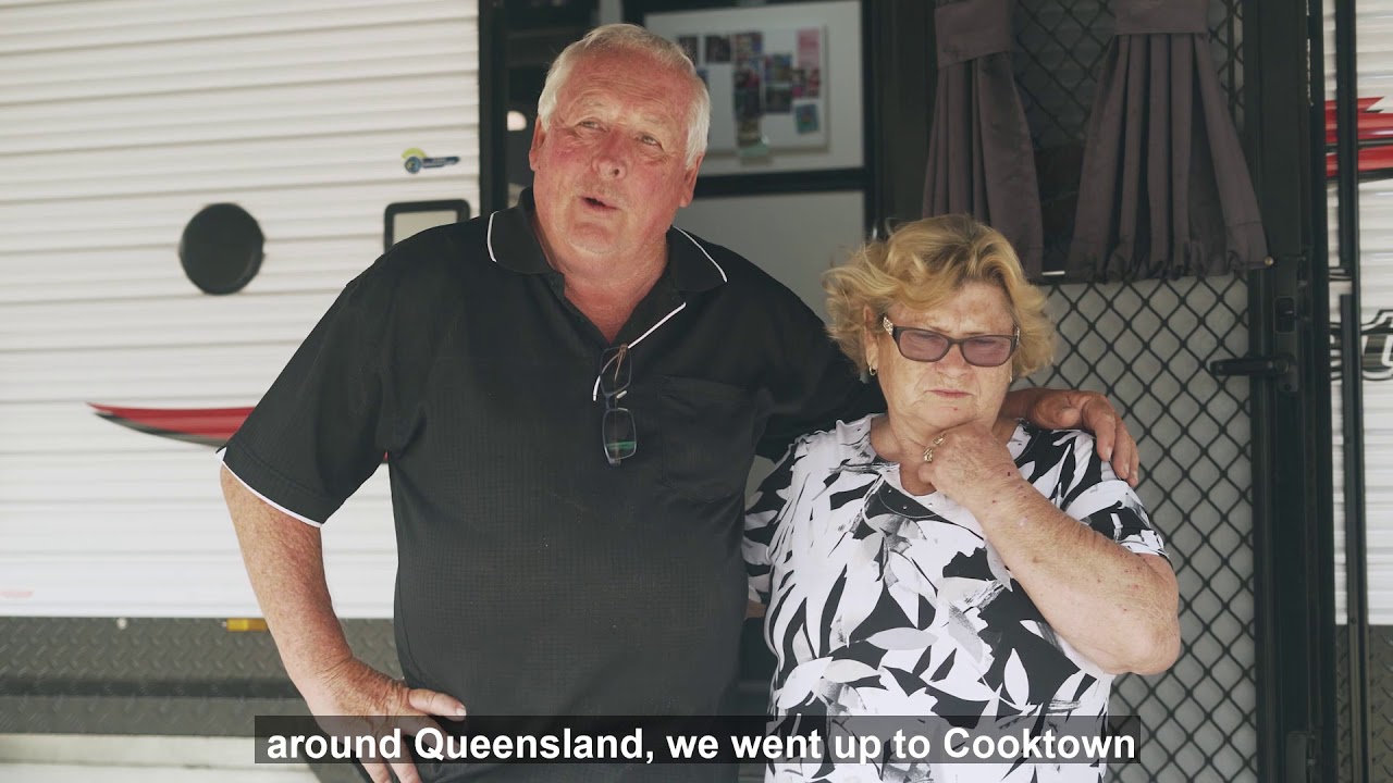 Garry and Linda | Blue Sky Garnet | Sunrise Caravans Testimonial