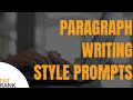 Paragraph Writing Style Prompts for Creating Content Briefs | Website Content Brief Template