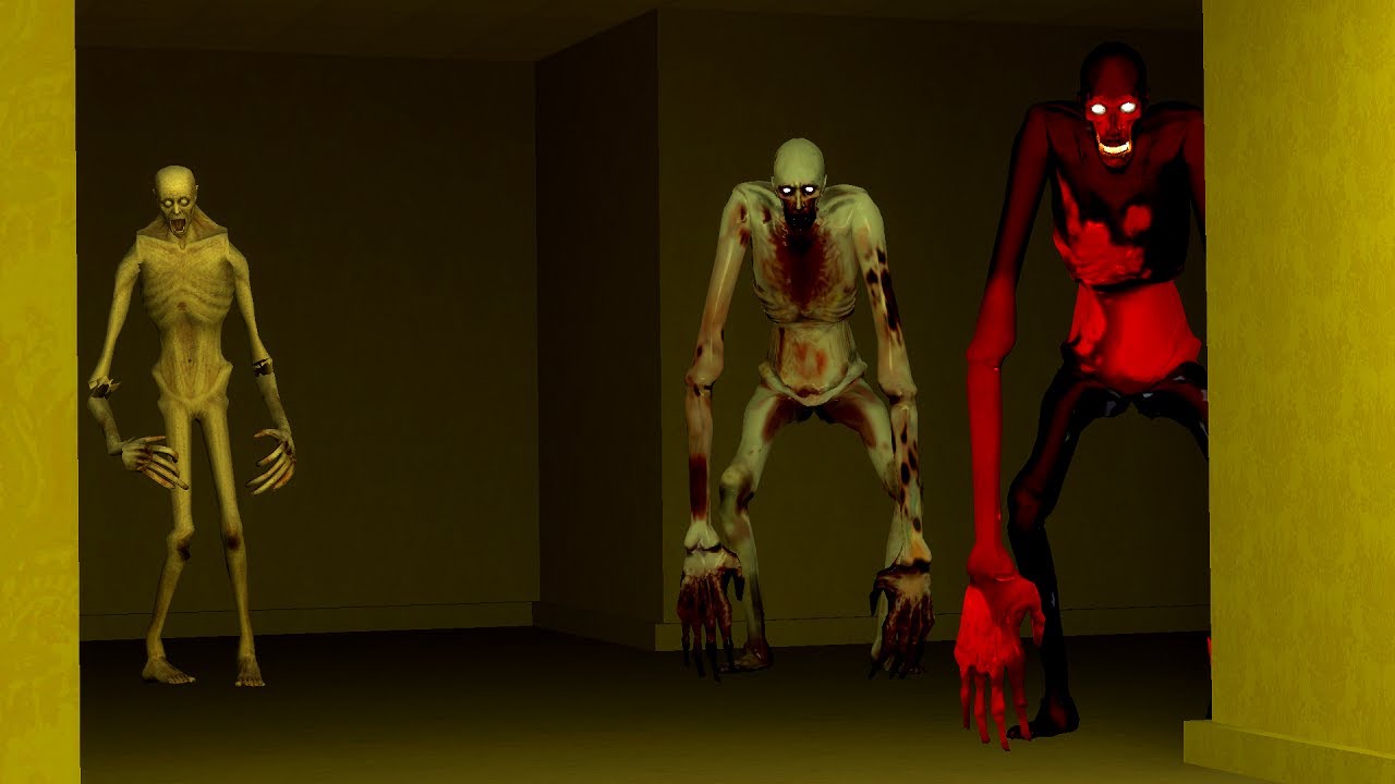 SCP-096(Old Model) and SCP-173 Demostration - Roblox