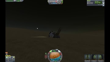 KSP  High Speed Re-entry with no Parachute