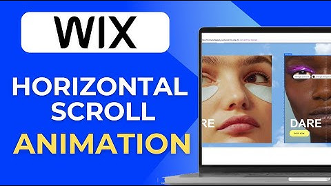 How To Create Horizontal Scroll Animation In Wix Studio In 3 Minutes Scrolling Effect