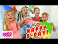 Joyeux anniversaire Niki! Fête d'anniversaire pour enfants avec Vlad, Diana et Roma
