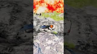 McLaren Speedtail vs Giant Lava Pit – BeamNG.drive #beamng #shorts #beamngdrive #usa #viral