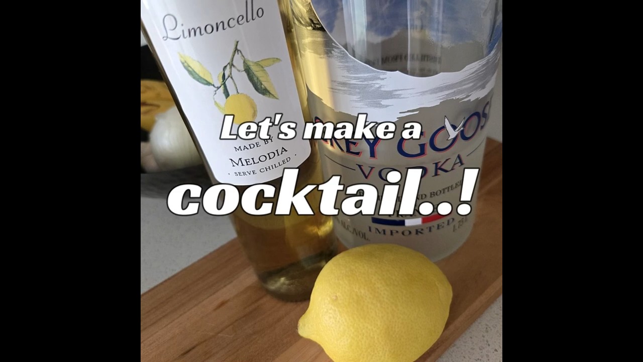 Limoncello Martini