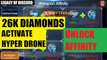 Legacy of Discord: +Rare Attribute Affinity | Activate Hyper Drone
