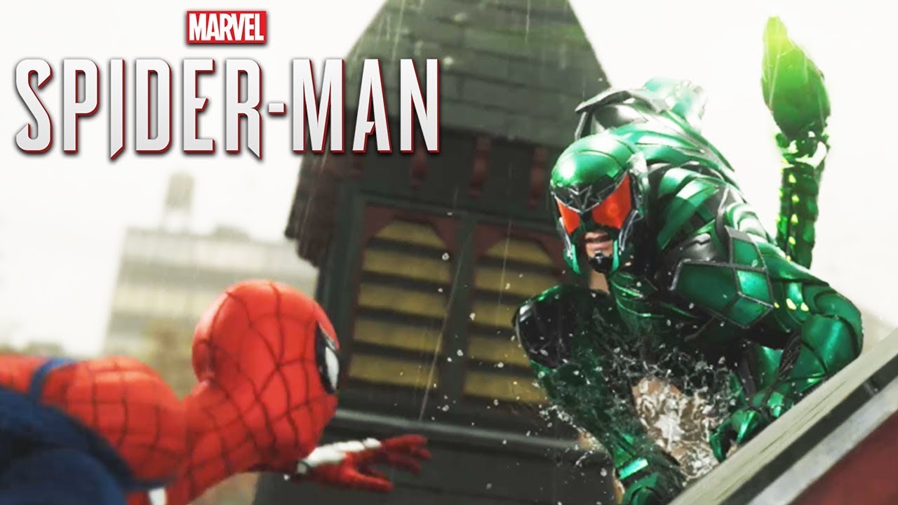 Scorpion Boss Fight - Marvel's Spider Man PS4 - YouTube