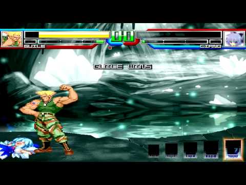 [MUGEN 2012] Guile vs. Cirno