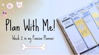 Plan With Me // Week 2 Passion Planner