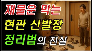 재물운 막는 현관 신발장 정리법의 진실, 얼른 신발장으로 달려가세요! ☠️🔥
