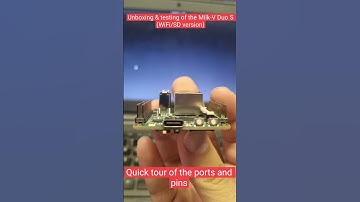 Quick unboxing and testing of Milk-V Duo S (WiFi/SD)