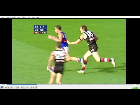 Round 6 St Kilda VS Western Bulldogs 2006 Justin Koschitzke