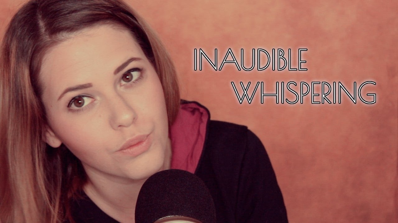 ASMR ♡ Inaudible Whispering in German and English | Ear to Ear Whispering