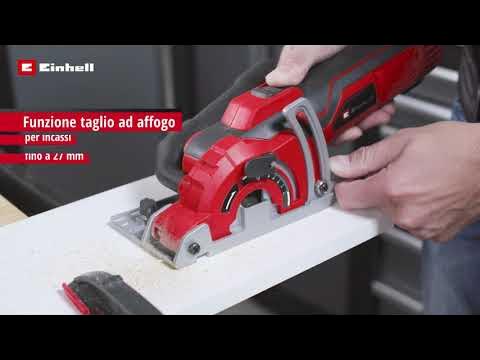 Einhell Mini sega circolare a batteria 18V TE-CS 18/89 4331100 