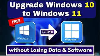 upgrade windows 10 to windows 11 for free!! in 2024 - (2 methods)