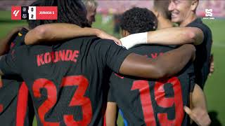 Laliga Ea Sports Highlights Girona Vs Barcelona 1 - 4 Matchday 5 Sportsmax