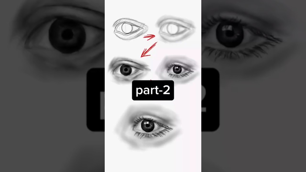 how to draw eye | Part2