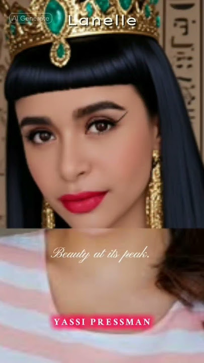 YASSI PRESSMAN gorgeously beautiful!💚 #yassipressman #yassi #viral #trending #fyp #cleopatra