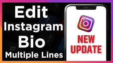 How to Edit Instagram Bio - Multiple Lines Tips & Tricks - New Update