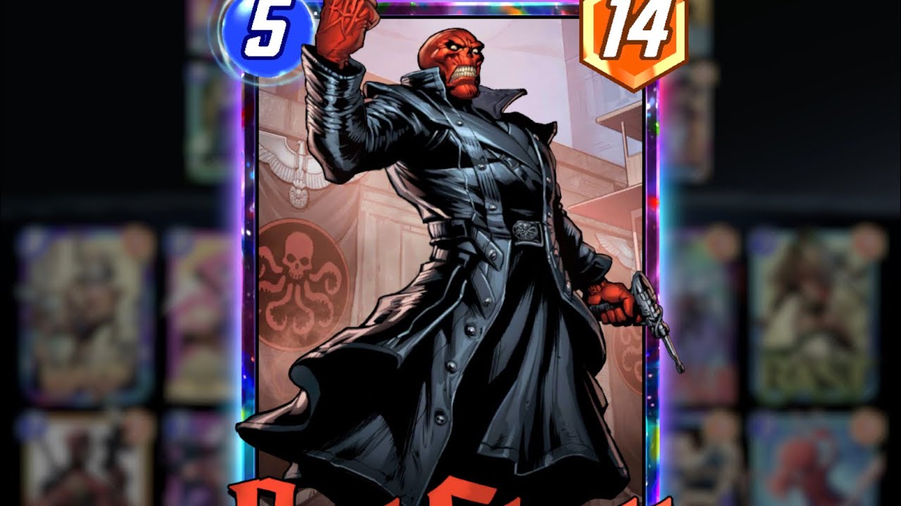 Marvel Snap red skull deck