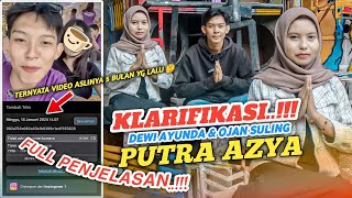 KLARIFIKASI DEWI AYUNDA & OJAN SULING (PUTRA AZYA) VIDEO YANG LAGI VIRAL DI SOSMED TENTANG TKI/TKW