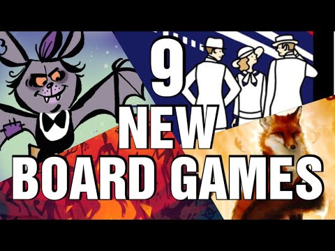 9 New Board Games