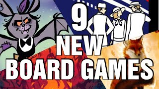 9 New Board Games