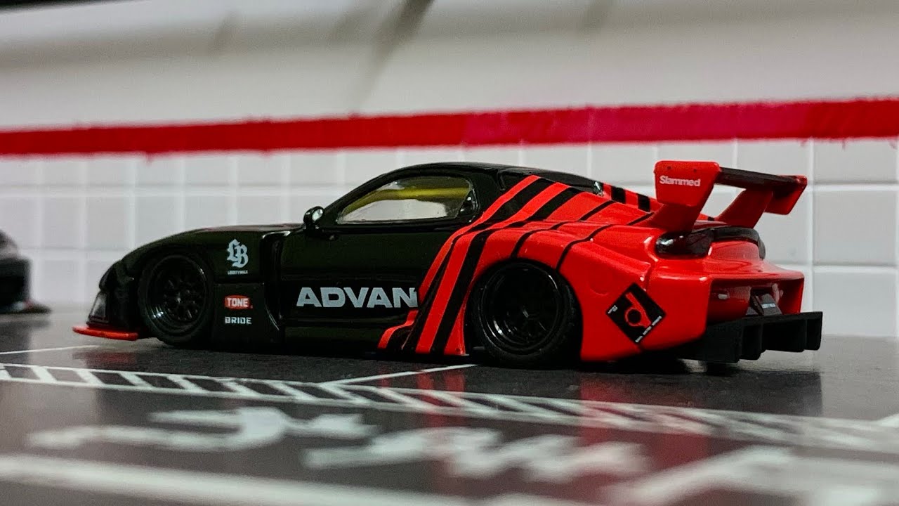 LBWK MAZDA RX-7 FD3S LB-SUPER SILHOUETTE ADVAN LIVERY BY INNO64 - YouTube