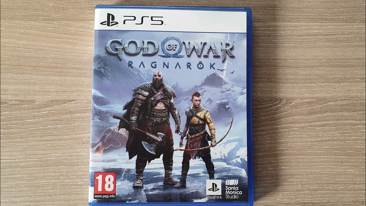 GOD OF WAR RAGNARÖK PS4 - UNBOXING! 