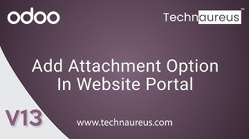 Add Attachment Option In Odoo 13 Website Portal