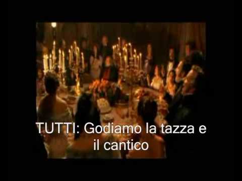Brindisi Traviata - Teresa Stratas, Placido Domingo
