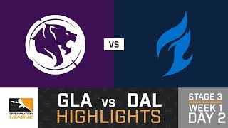HIGHLIGHTS Los Angeles Gladiators vs. Dallas Fuel | Stage 3 | Week 1 | Day 2 | Overwatch League
