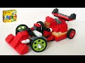 Building LEGO F-1 with steering system, using Classic 11019 (sports car)
