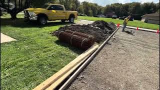 old gas line to remove /replace with new one