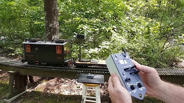 Controlling my Boxcab with the Protothrottle DCC Boxcab moving