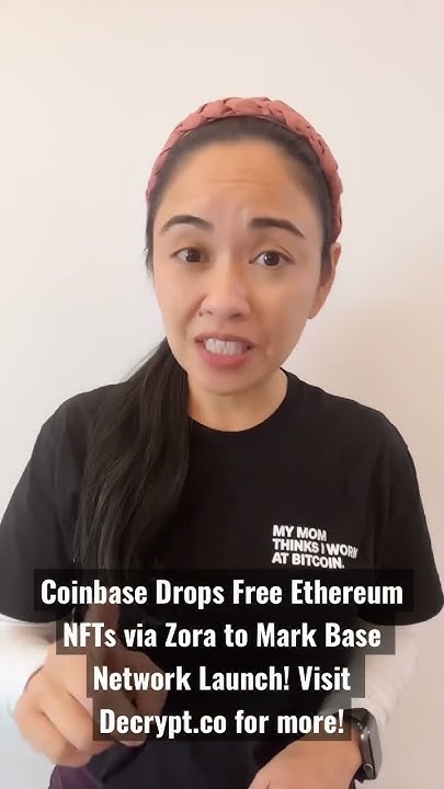 Coinbase drops free NFTs via Zora for Base testnet launch! - YouTube