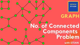 Number of Connected Component | Graph | Interview prep. | IIT Kanpur