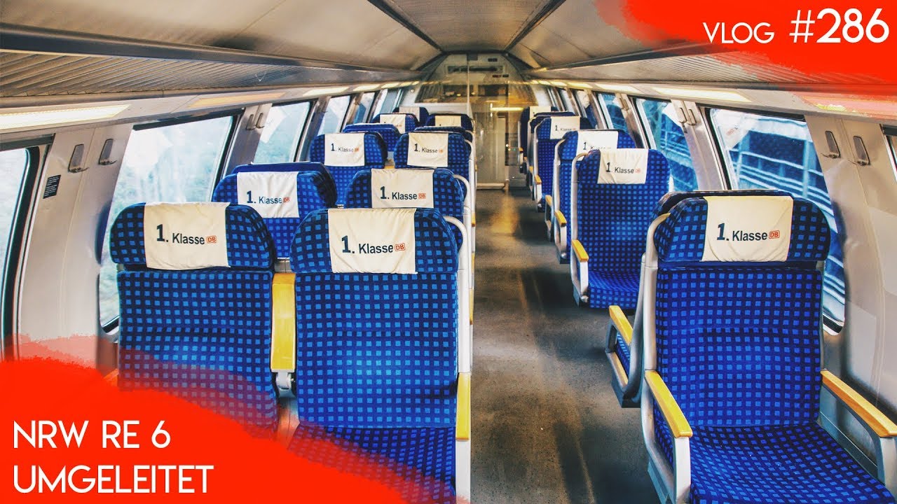 Mit dem UMGELEITETEN RE6 zum Köln-Bonner Flughafen | TripReport | Vlog 286