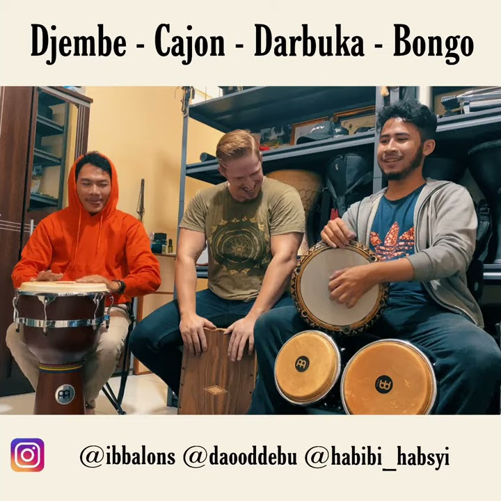 Darbuka vs Djembe vs Cajon vs Bongo YouTube