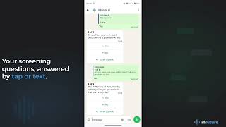 AI Candidate Screening on WhatsApp for Recruiters | Full Demo screenshot 3