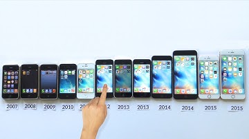 ALL iPhones Compared! iPhone 6S+ vs 6S vs 6 Plus vs 6 vs 5s vs 5c vs 5 vs 4s vs 4 vs 3Gs...