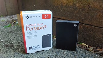 Seagate Backup Plus 5TB (STHP5000400) Unboxing