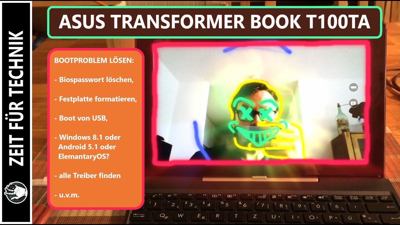 Asus Transformer Book T100ta Bootproblem Losen Neues Os Installieren Und Demontageanleitung Youtube Asus Transformer Book T100ta Bootproblem Losen Neues Os Installieren Und Demontageanleitung Youtube