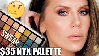 NYX LUXURY??? ... $35 EYESHADOW PALETTE