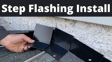 How To Install Step Flashings