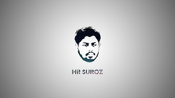 How to Design a Galaxy Logo Design From Face in Adobe Photoshop CS 6| Manipulation||HR Suroz