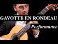 Gavotte En Rondeau by Bach - Performance | EliteGuitarist.com Classical Guitar Tutorial