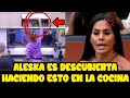 Aleska es decubierta haciendo esto en la cocina maripily la pone en su lugar lcdlf4