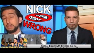Chris Broussard Fact Checked Nick "Neva" Wright about Greatest team ever. Nick Wrong is insane! Profile