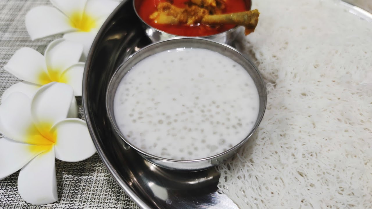 கல்யாண ஸ்டைல் ஜவ்வரிசி பாயாசம் / Wedding Style Sago Payasam recipe in tamil