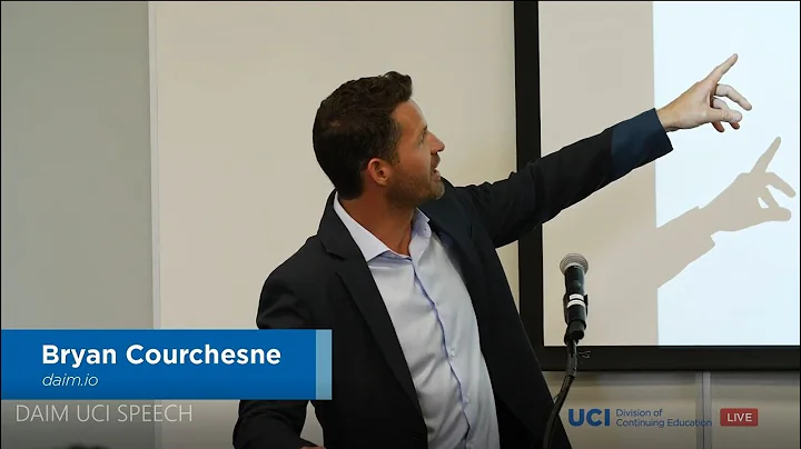 Bryan Courchesne of DAiM Speaking at UCI